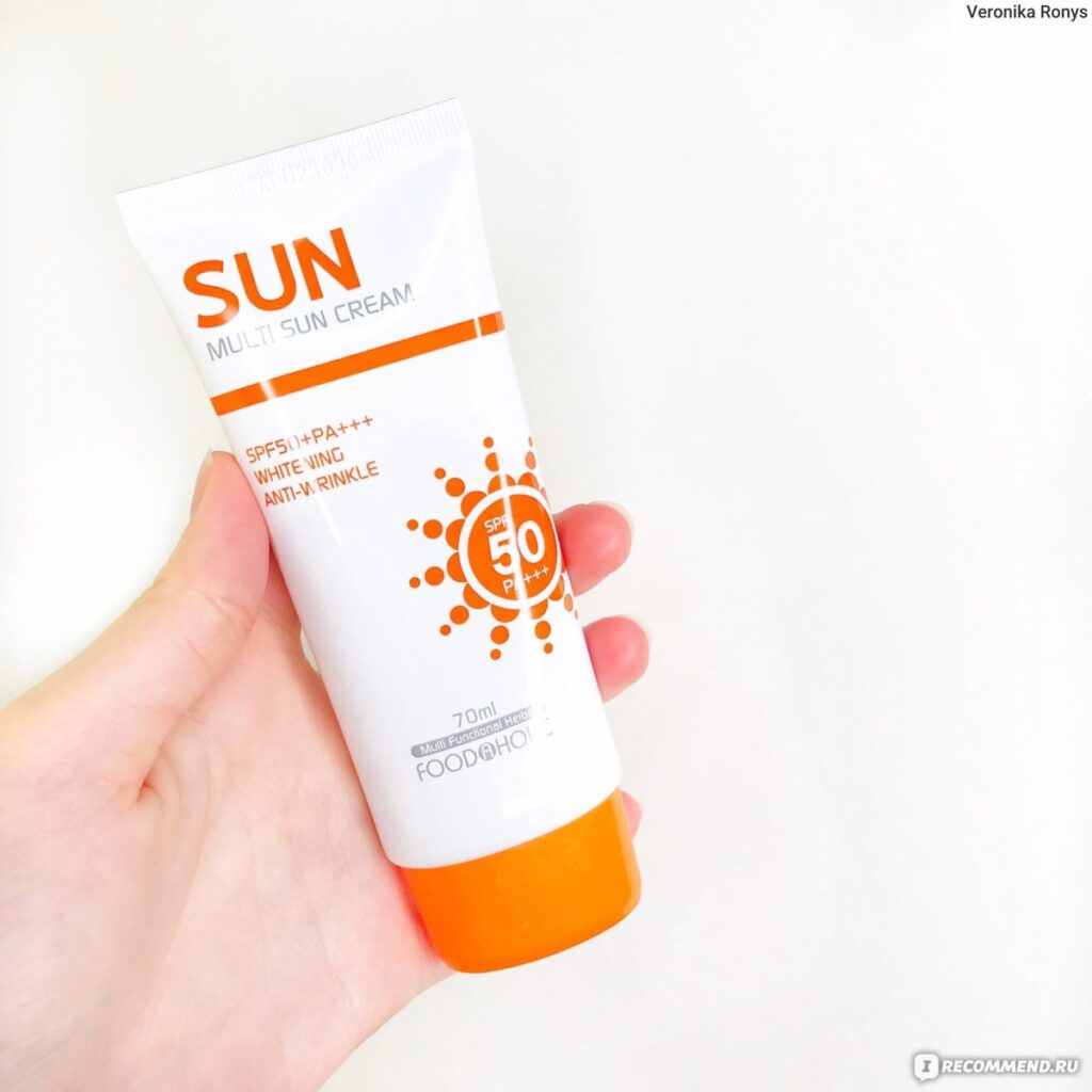 Solneзaщitnый krem ​​foodaholic multi sun cream spf50+ pa +++ ...