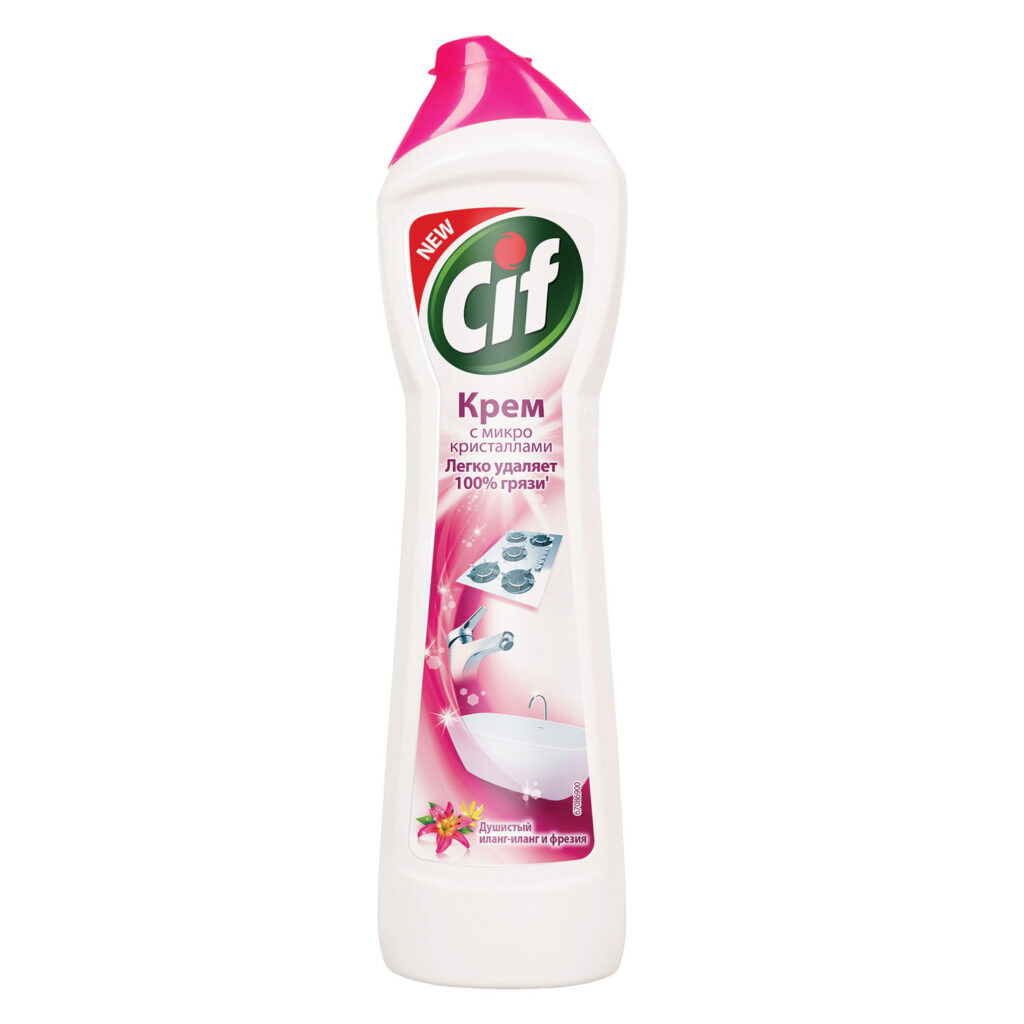 ЧiSThereSe streDSTVO 500ML CIF (cyf) «rroзOWAN SWESHETH», Крем, ш/К ...