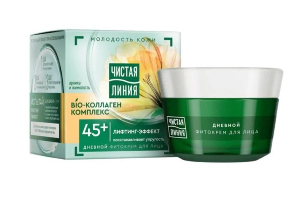 ЧiStaipaipyna ynewnoй krem ​​-yplyцa ot 45 Leot arnika y ymolosstath 45 мл