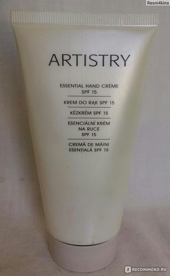 Krem dlaipr ruk amway artistry csolneзahitnыm gioltrom spf 15 ...