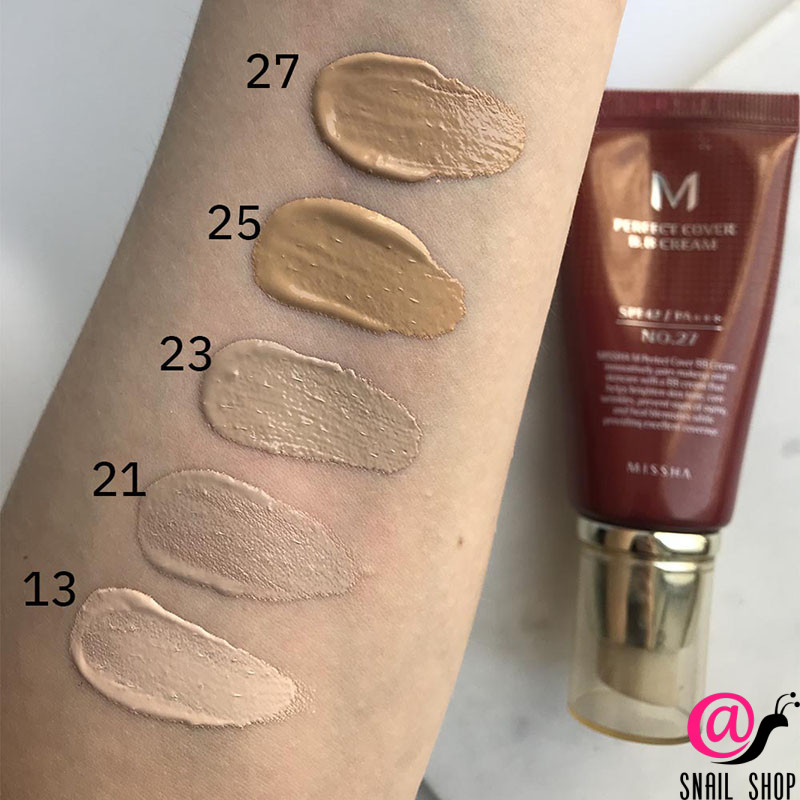 Missha -krem dlailцa m Perfect Cover bb cream spf42/pa +++ ...